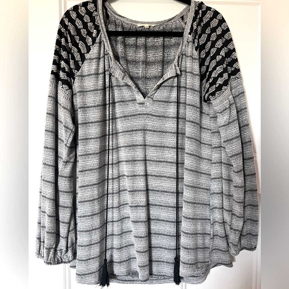 Mystree Long Sleeve Tunic/Top